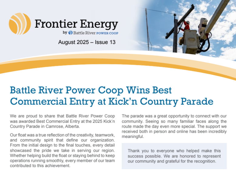 Frontier Newsletter 2025 August Header