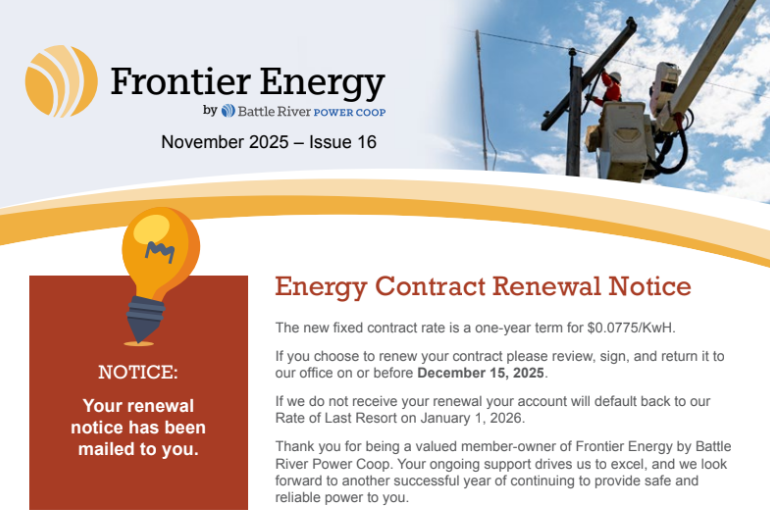 Frontier Newsletter 2025 November Header