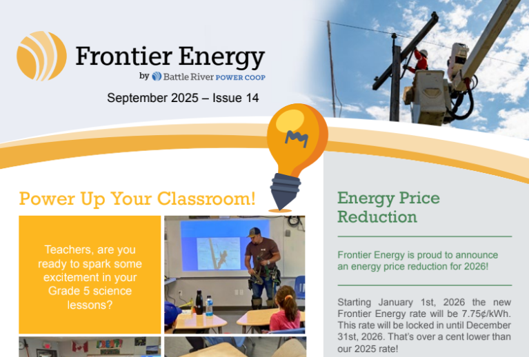 Frontier Newsletter 2025 September Header